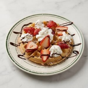 Strawberry Chocolate Waffle